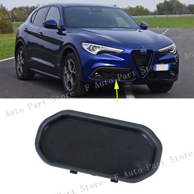 For Alfa Romeo Stelvio 200 280 2018      Front Bumper Grill Radar ACC Sensor Cover Cap Lid