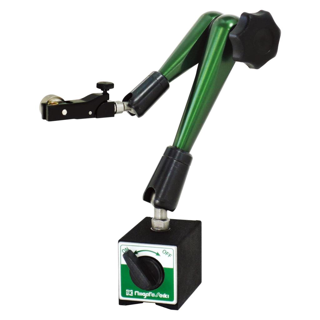 Niigata Seiki SK Magnetic Lock Suction Force Black Base, Type, Approx. 1000N, WMB-100G, Green
