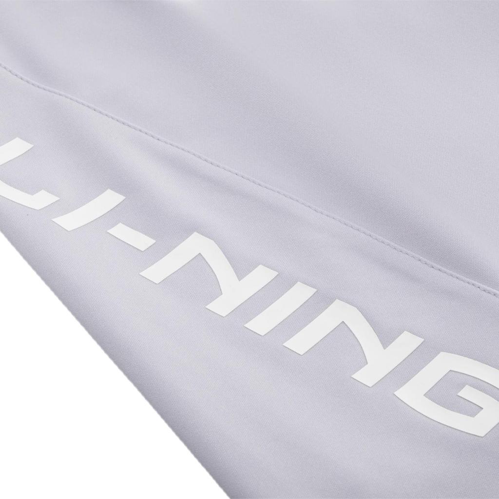 Li-Ning Letter Print Elastic Quick-Dry Sports Running Casual Shorts Women Shorts Purple ASKU218-4