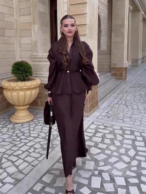 2025 Autumn: Women's V-Neck Long-Sleeve Cardigan & High-Waisted Skirt Set