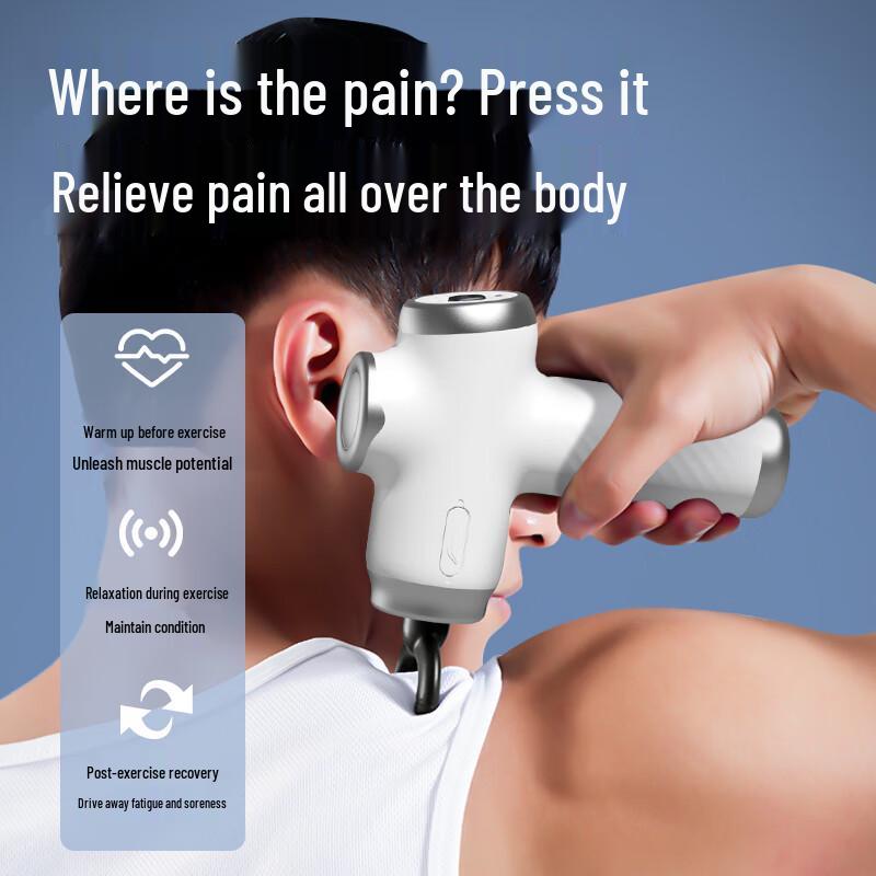 LI-NING Mini Percussion Massage Gun CN plug (adapter included)