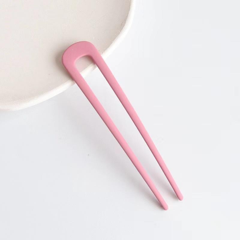 Simple U Shape Hair Clips Pins for Women Girls Hair Sticks Bride Hair Styling Accessories Sliver Gold Metal Hairpins Barrettes