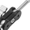with 1/4 Inch 20 Threaded Screw Adapter Camera Extension Mount Bar  for Live Microphone