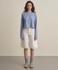 Iteoneolmomeonteu Eternal Pigment Crop Top _ Sky Blue