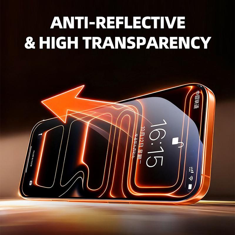 Suitable for IPhone17 Series AR Antireflection Tempered Film Apple 17Pro Max Series AR Antireflection Protective Film