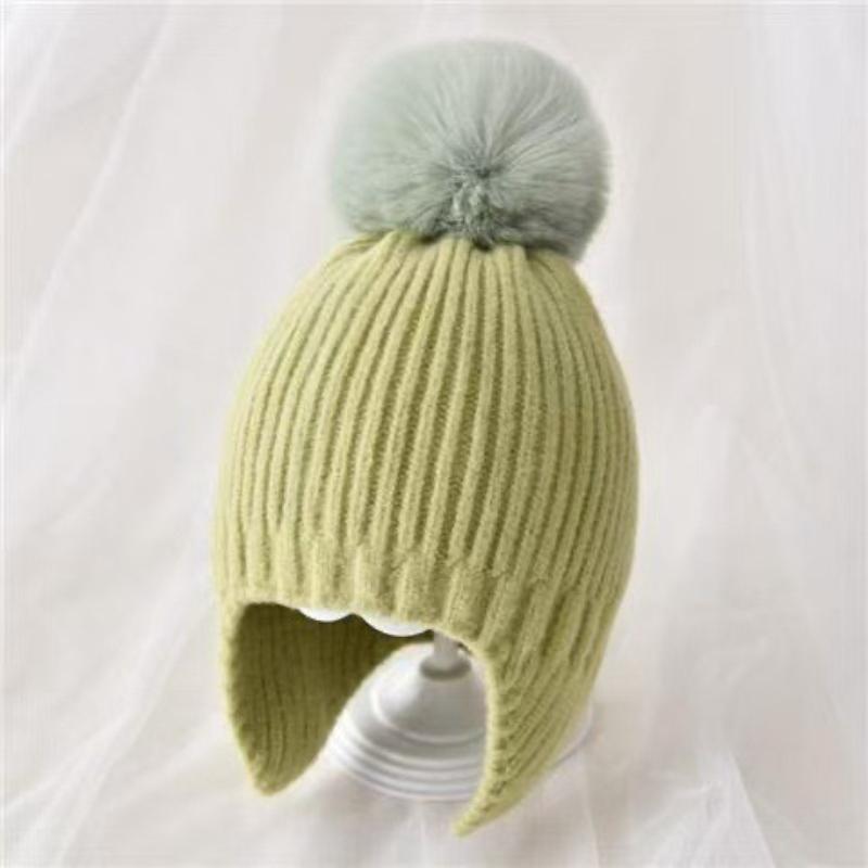 Children's Cute Super Cute Bear Winter Outdoor Windproof and Warm Ear Protection Hat