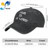 Jesus ist unser Herr, Unisex-Baseballkappe, Unisex-Damen-Snapback-Mütze, Papa-Mütze, Sommer-Sonnenkappe für Unisex- und Damen-Hüte