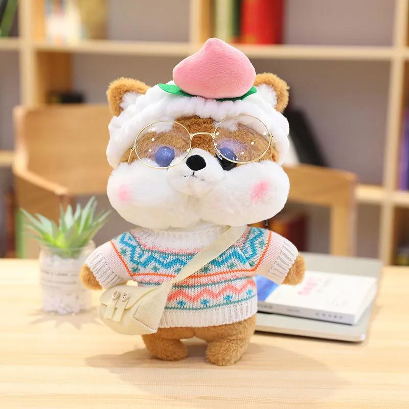 Net Red Shiba Inu Doll Husky Plush Comfortable Toy Puppy Doll Pillow Cute Ragdoll Girl Birthday Gift
