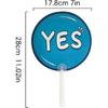 20 Pack Yes or No Classroom Voting Paddles, Classroom Teacher Student Interaction Signs, Event Meeting Election Supplies