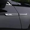 4 pezzi(1Pair) Adesivi per parafango auto con logo R Line in ABS, emblema con lettere Magotan, distintivo per portiera per VW Magotan B8 Rline Styling