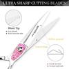 6.0-Inch Napsen Hairdressing Barber Scissors - Straight & Thinning Shears