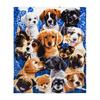 Australian Shepherd Sherpa Fleece Blanket Throw for Home Office Travel Couch Sofa Warm Cozy Lightweight Fleece Bed Blanket Gift