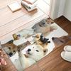 1PC Octopus Pattern Kitchen Rug Non-Slip Door Mats Pop design Bathroom Rug Bath Mat Carpet for Home Sink Laundry Decor