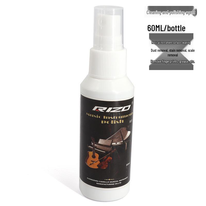 Guitar Care Set: Cleaner, String Rust Prevention, Fingerboard Lemon Oil, Rust Remover, Polishing & String Protector.