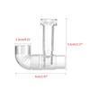 Durable Plastic Aquarium Skimmer Clear Pipe Spin Surface Inflows Outflows Filter for Fish Aquarium Cleaning Accessories