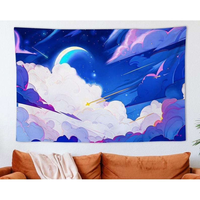 moon tapestry 75x100