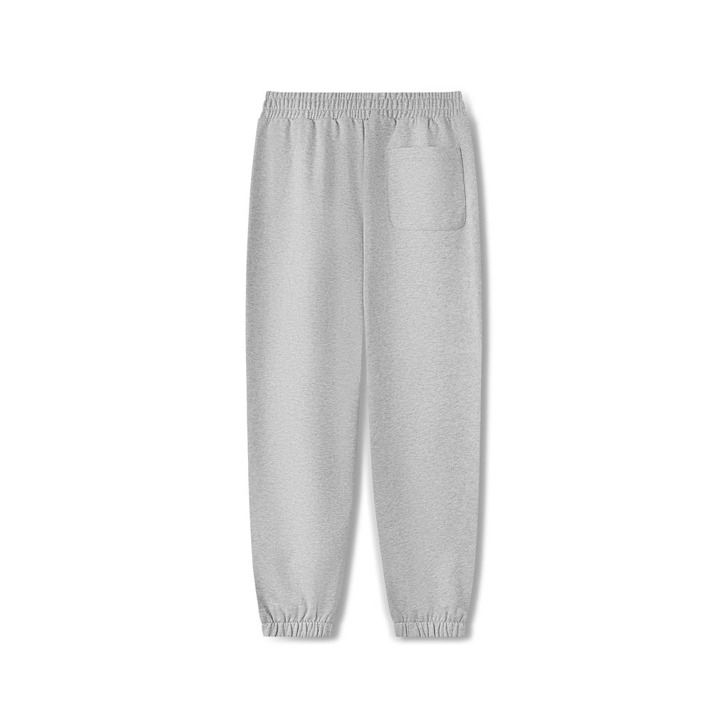 Skechers Simple Comfortable Solid Color Breathable Knitted Sports Pants Unisex Pants Mixed-Gray L126U017-046J