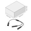 GA Dual Plugs To Airbus 5 Pin XLR Adapter Universal Aviation Headphone Cable for Aviation Communication