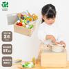 [Woody Puddy Direct Exclusive] First Pretend Play Cooking Set (Renewed) Magnetic Wooden Toy Educational Toy Gift