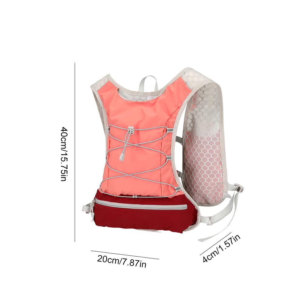 Running Hydrating Vest Backpack Ultralight Hydration Jogging Vest Men Breathable Marathon Bicycle Bag Water Bottle Running Vests