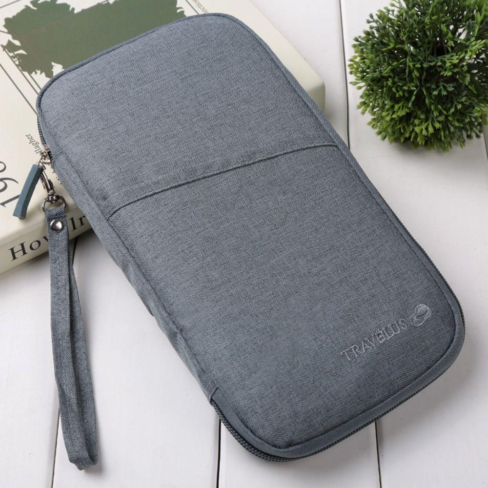 Travel Passport Bag RFID Family Passport Holder Multi-function Airplane Check-in Cards Tickets Organizer Travel Accessories