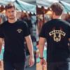 Warriors Ispirato a The Warriors - T-shirt da Uomo con Stampa Davanti e Dietro