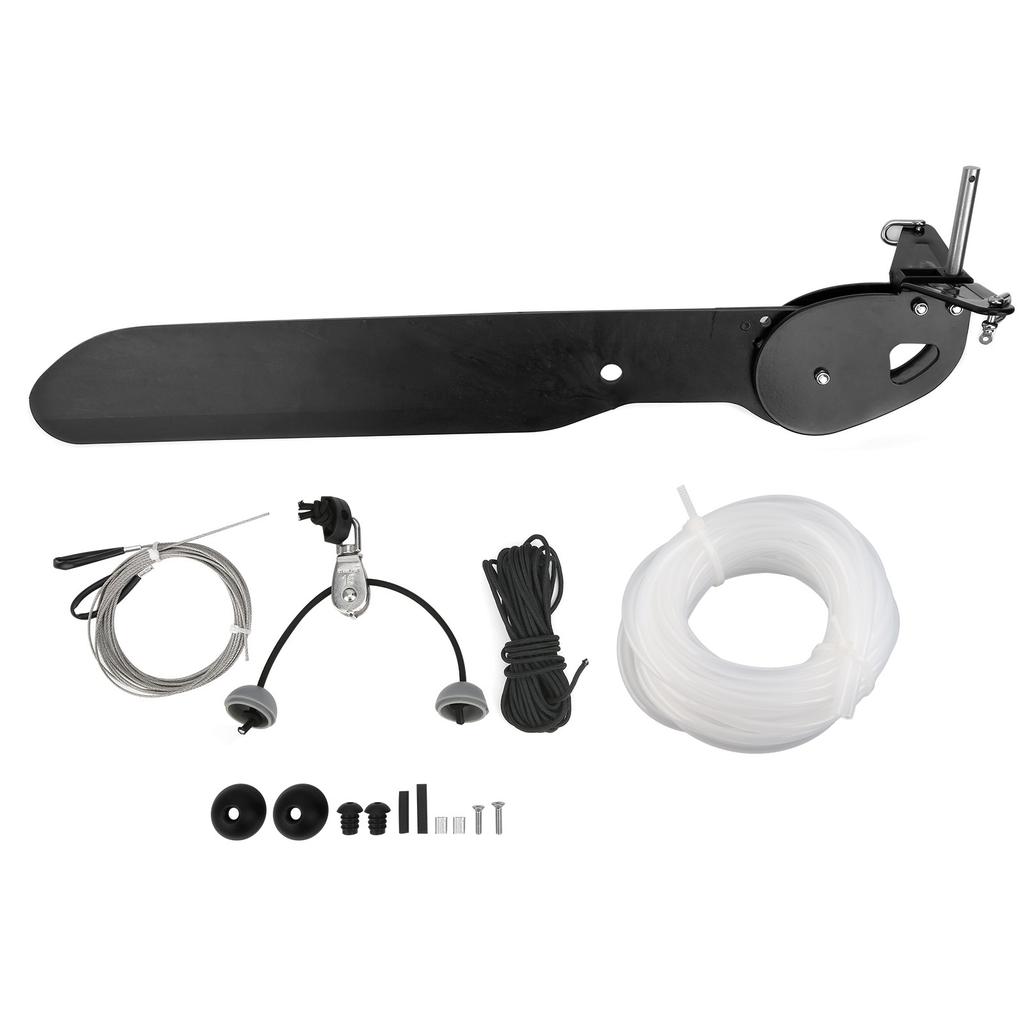Plastic Kayak Tail Rudder Kit Portable Wear Resistant Tail Vane For Canoe Inflatable Boat