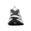 Li Ning Xingji Amortiguación Antideslizante Resistente a la Abrasión Transpirable Caña Baja Zapatillas Chunky para Mujer Plata Blanco AGCU372-2