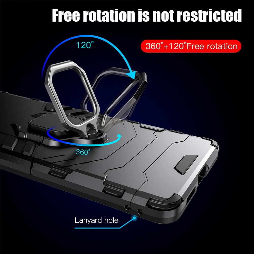 Custodia per OPPO Reno 6 Pro Plus Custodia Protettiva per OPPO Reno6 Pro Plus Cover Guscio Corazzato Copertura con Anello per Dita per Reno 6 Pro Plus