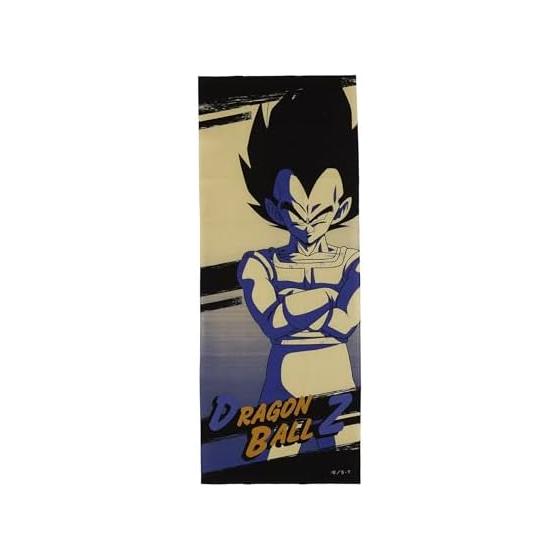 Marushin Tenugui Hand Towel - Dragon Ball Z: Wild Vegeta - Japanese Tenugui Towel, Thin, Made in Japan, for Bath, Souvenir, Foreigners, Kitchen