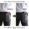 Il Modo Genuine Leather Small Long Wallet for Women and Men [statusy] (Statusy) Japanese-made (Black, Right)