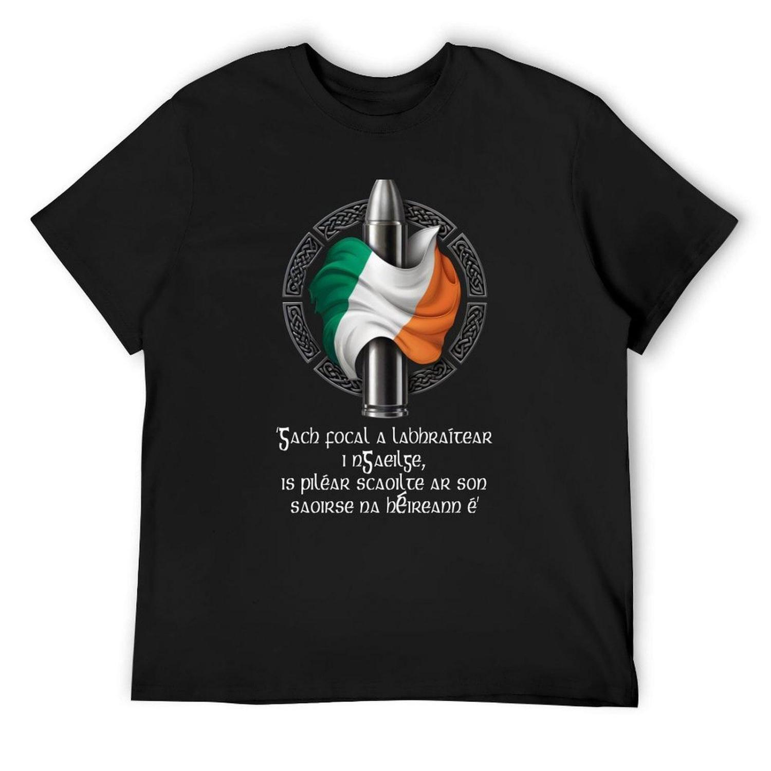 

Наколенник Каждое Слово Ирландской Речи Gaeilge Футболка Футболки Графические Футболки Графическая Футболка Смешные Футболки Черные Футболки Мужчины S чёрный