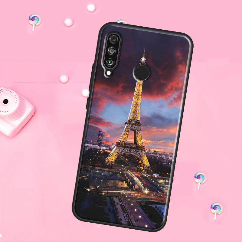 Paris Eiffel Tower France For Huawei Nova 10 9 SE 3i 7i 8i 11i 12i Y73 Y90 Y70 Y72 Y61 Y91 P60 Pro P30 P40 Lite Case