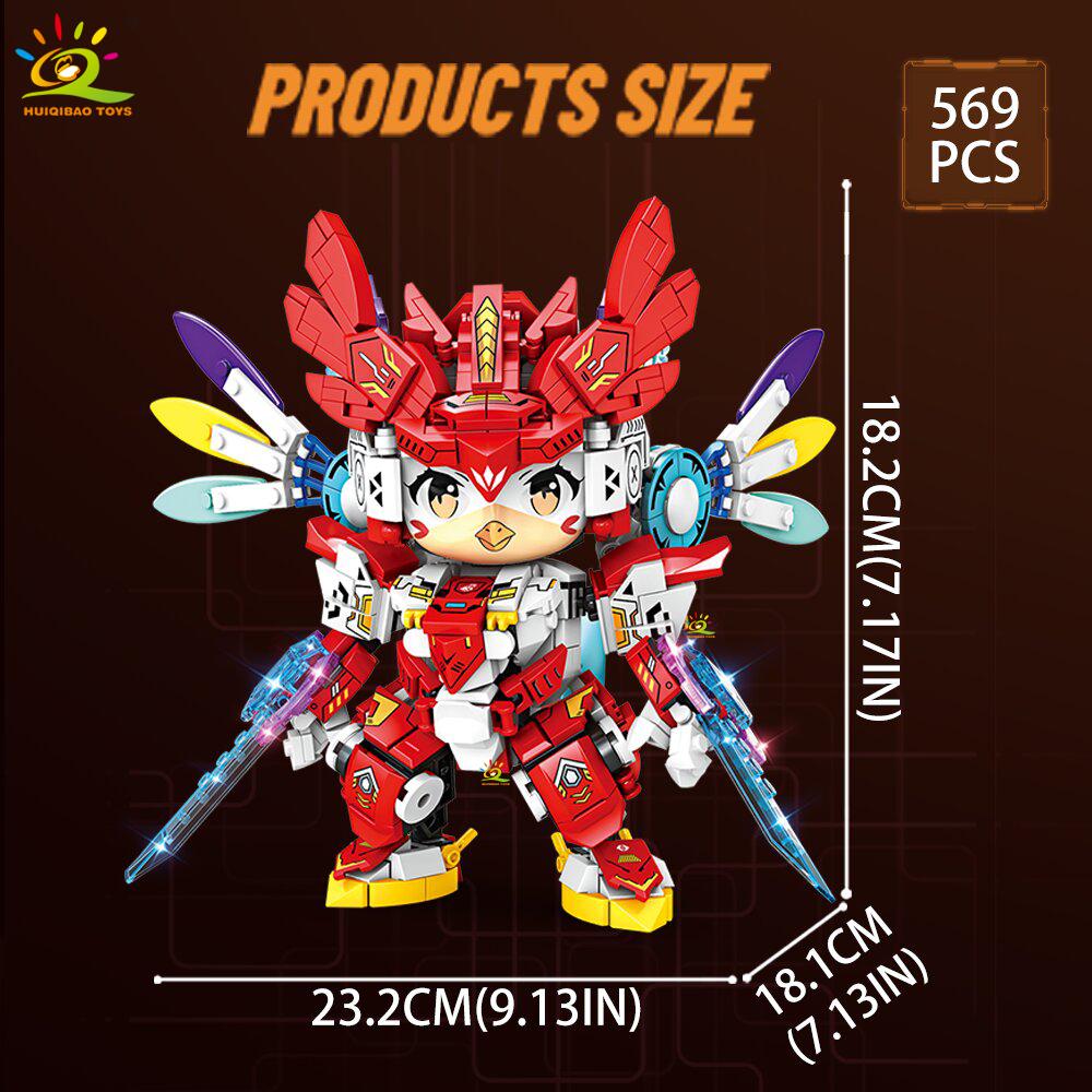 Non-Toxic Moc Animals Model Building Block Mouse Snake Sheep Monkey Series Brick Construction Toy Children Desk Home Decoration