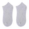 Odor-Resistant Cotton Disposable Socks: Unisex, Black/White/Gray, Sweat-Absorbent, No-Wash, Summer Thin Style.