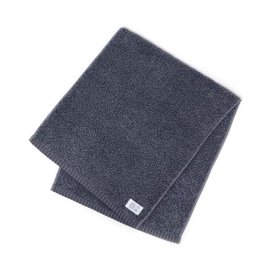 Imabari Towel Iori NEW IORINO / Soft Face Towel - Fluffy and Supple Touch (Ink) - 100% Cotton, Bamboo Rayon, Cotton Rayon Blend - Approx. 34x80cm -