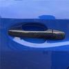 Compatible with Subaru WRX WRX STI 2015 2016 2017 2018 2019 2020 Carbon Fiber Car Door Handle Cover Pad Sticker Overlay(Carbon Fibre)