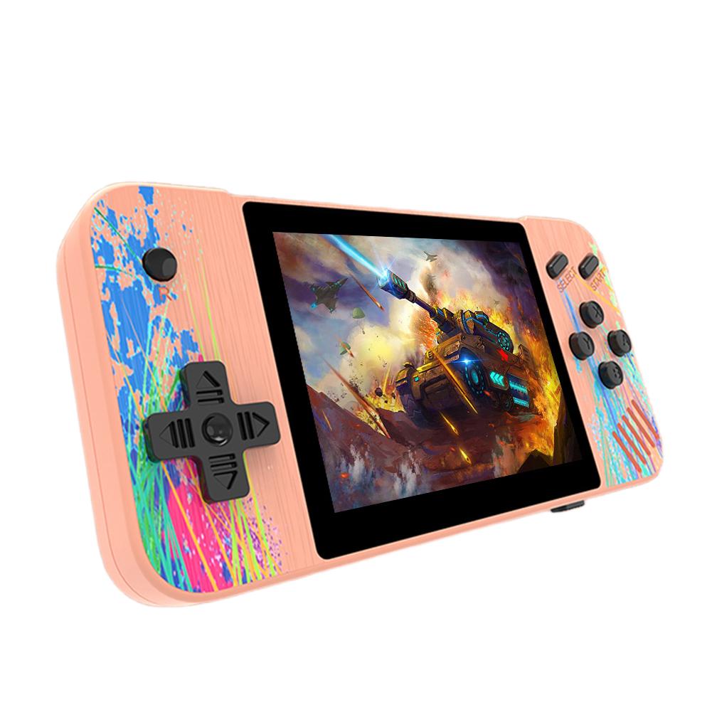 

G3 Portable Video Game Console 3.5 Inch LCD Screen AV Output Nostalgic Games Console 800 Games 1200mAh Gift for Kids Adults