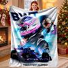 BWT Alpine F1 Racing Team (5) Pattern Blanket for Home Decoration, Bed, Sofa, Car Travel, Camping, Suitable for All Seasons, Birthday Christmas Gift