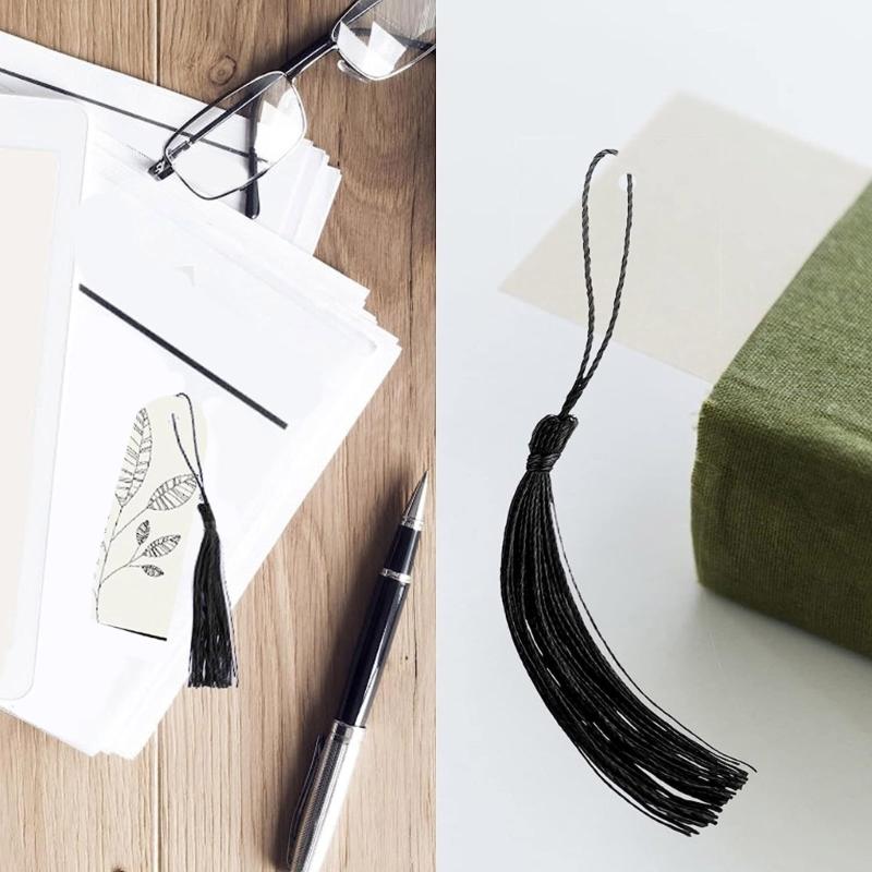 Decorative Polyester Tassels Crafting Accessory Colorful Handmade Sewing Embellishment