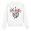 Snow White Unisex Adult Bad Apple Skull Sweatshirt