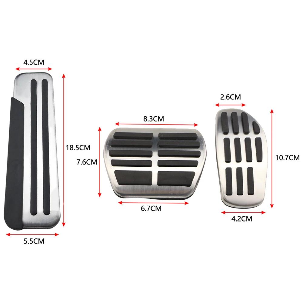 XKIN2 Autopedale für Nissan Xtrail Rogue T32 Qashqai Sport J11 Kicks für Renault Koleos Kadjar Samsung QM6 Gas- und Bremspedalabdeckung