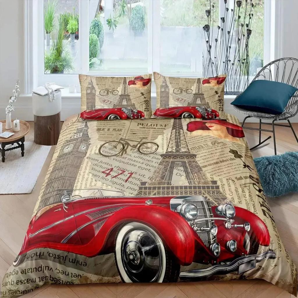 London Telephone Booth The Big Ben Comfortable Duvet Quilt Cover Pillowcase Bedding Set Children Bedroom Decoration Home Textile
