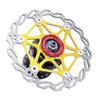 1PC Mountain Bike Road Bike Center Lock Cover Ring Ultralight Aluminum Alloy Bicycle Disc Brake Rotor Centerlock Cap Adapter Cy Practical Use