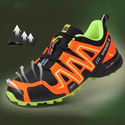 New Breathable Casual Shoes Men's Low-top Sneakers Casual Sports Shock-absorbing Running Walking Sneakers 39-47