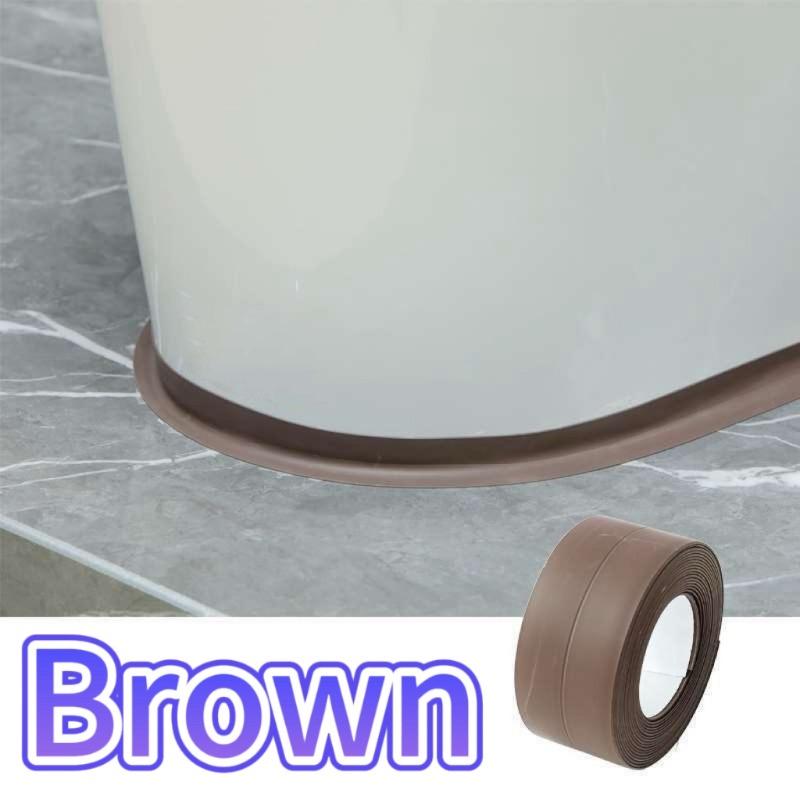 PVC Waterproof Sealing Tape for Bathroom Bath Toilet Kitchen Caulk Tape Self Adhesive Waterproof Wall Sticker Mold Proof Tapes