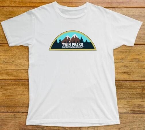 Футболка Отдела Шерифа Твин Пикс 980 Культовое ТВ-шоу Черный Лис RR Diner Новая S