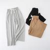 Girls' Spring 2025 Korean Style Straight-Leg Casual Pants for Kids