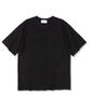 MIDNIGHT12AM Plain Oversized Short Sleeve T-Shirt Black