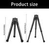 Lightweight Carbon Fiber Mini Tripod For Mobile Camera DSLR 1/4 Inch Screw Stable Base Phone Stand Mount
